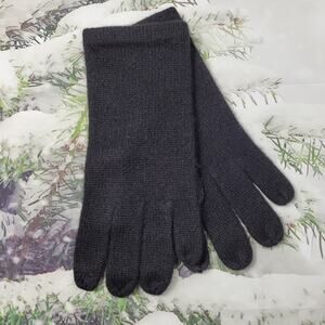 NWT Phenix Cashmere Black Tech Gloves